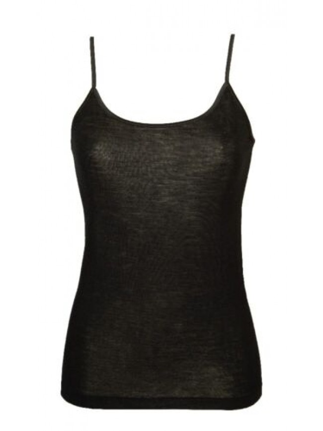Camiciola donna VAJOLET by selina top laccino misto lana articolo SS5938