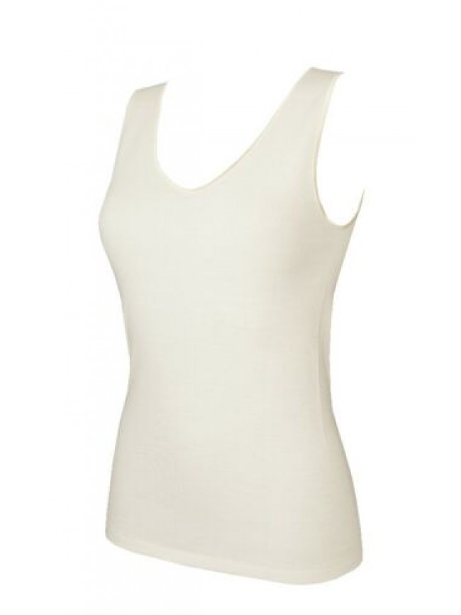 Camiciola donna spalla larga lana RAGNO articolo 077002