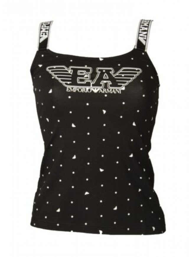 Canotta donna EMPORIO ARMANI canottiera canotta spalla stretta cotone elasticizz
