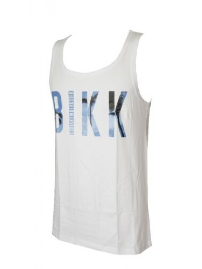 Canotta uomo BIKKEMBERGS canottiera cotone estasticizzato articolo P249 T11 TANK