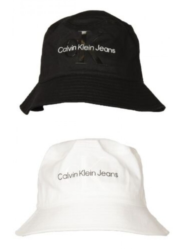 Cappello CK CALVIN KLEIN JEANS modello pescatore con logo in rilievo articolo K6
