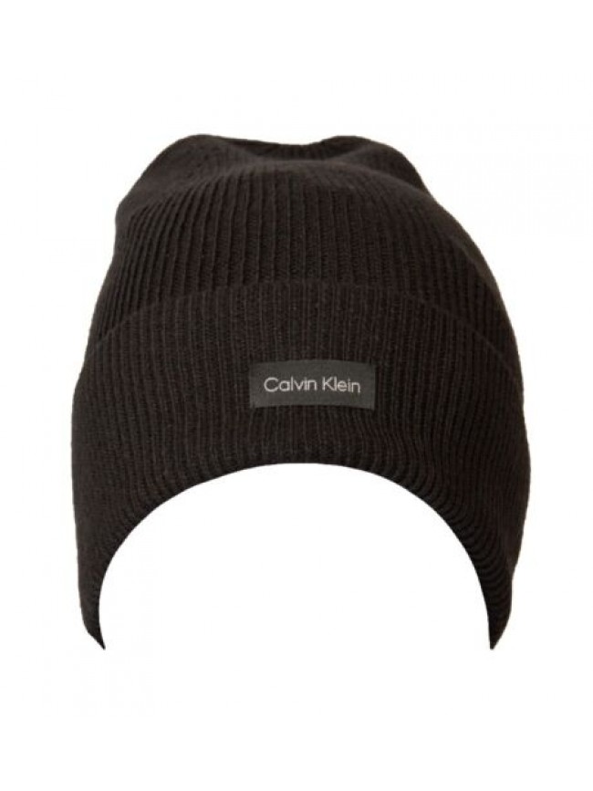 Cappello CK CALVIN KLEIN cuffia berretto con risvolto articolo KK60K608519 ESSEN