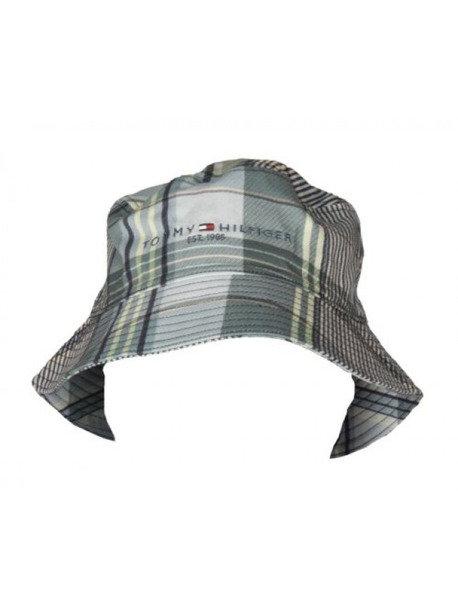 Cappello TH TOMMY HILFIGER modello pescatore con logo ricamato articolo AM0AM094