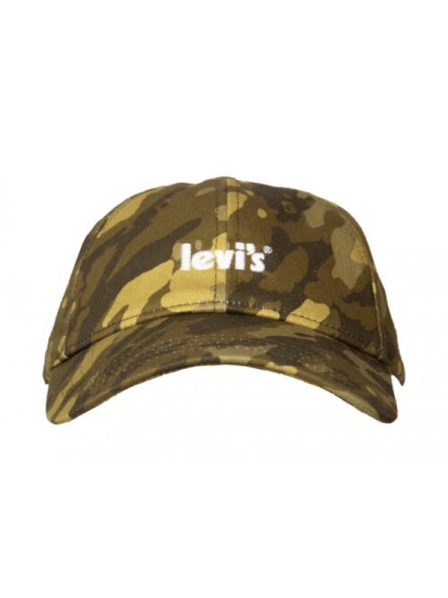 Cappello basebal LEVI'S  cappellino regolabile con visiera puro cotone articolo 