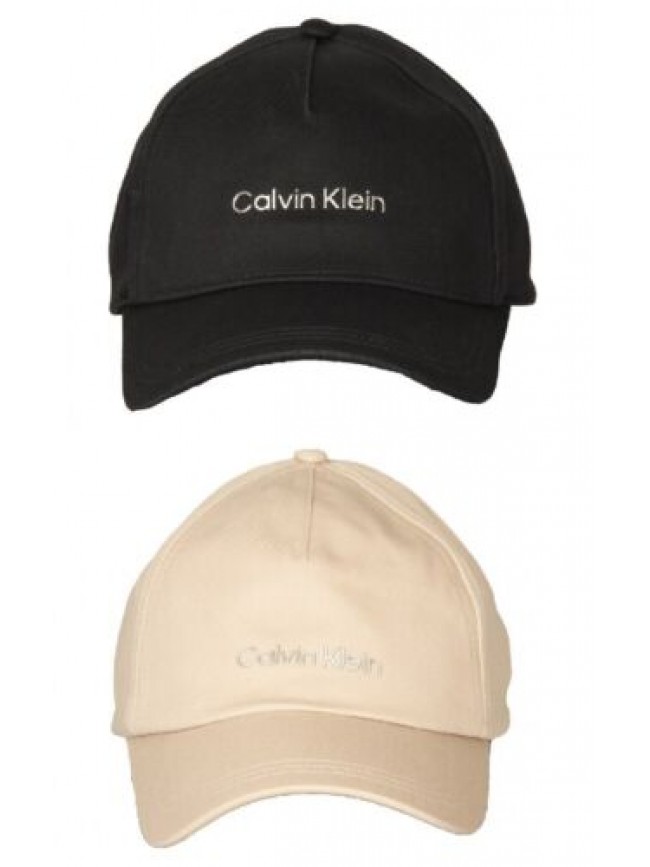 Cappello baseball CK CALVIN KLEIN con visiera parte posteriore regolabile artico