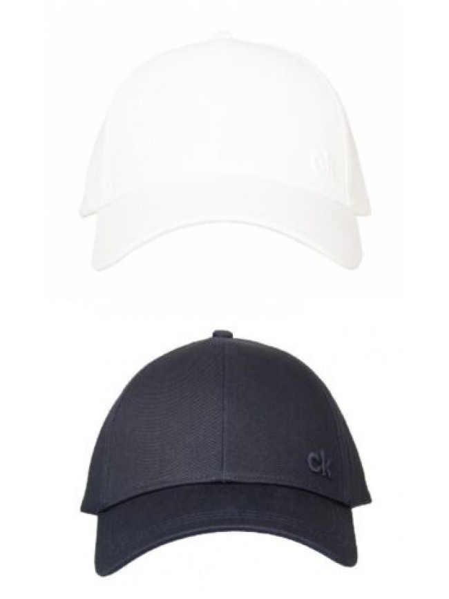 Cappello baseball CK CALVIN KLEIN con visiera parte posteriore regolabile puro c