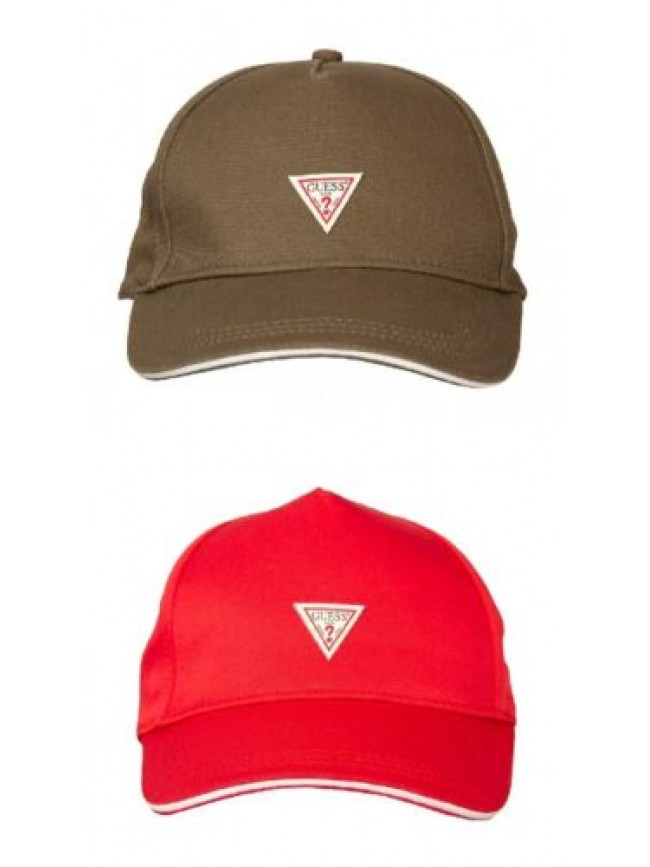 Cappello baseball GUESS con visiera parte posteriore regolabile con logo articol