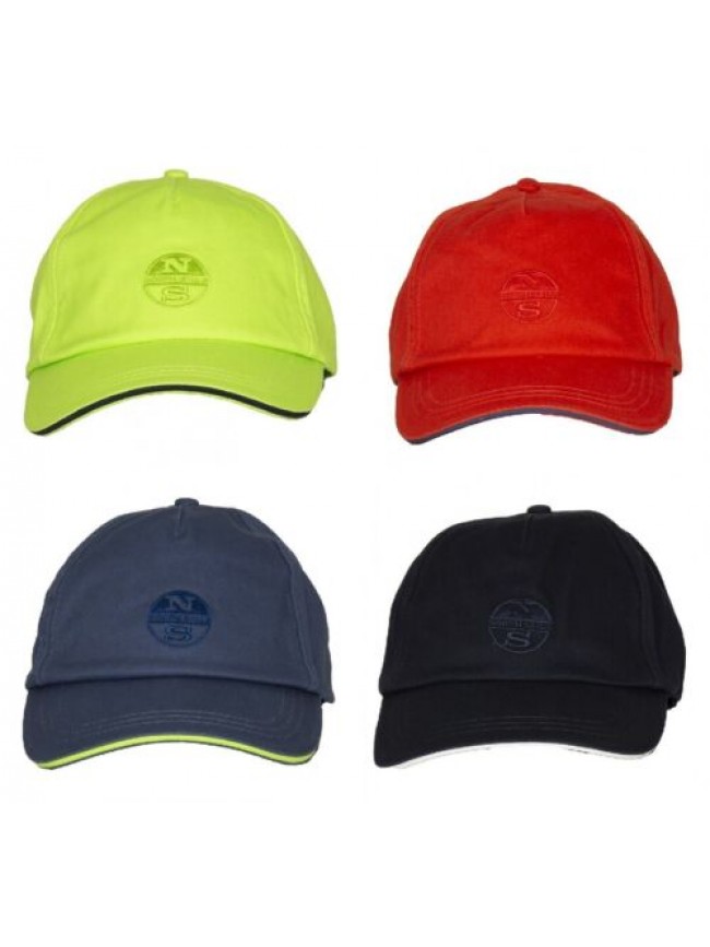 Cappello baseball NORTH SAILS uomo cappellino regolabile con visiera e logo rica