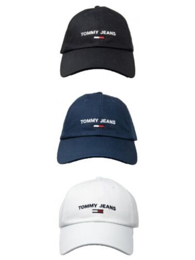 Cappello baseball TOMMY HILFIGER JEANS cappellino regolabile con visiera articol
