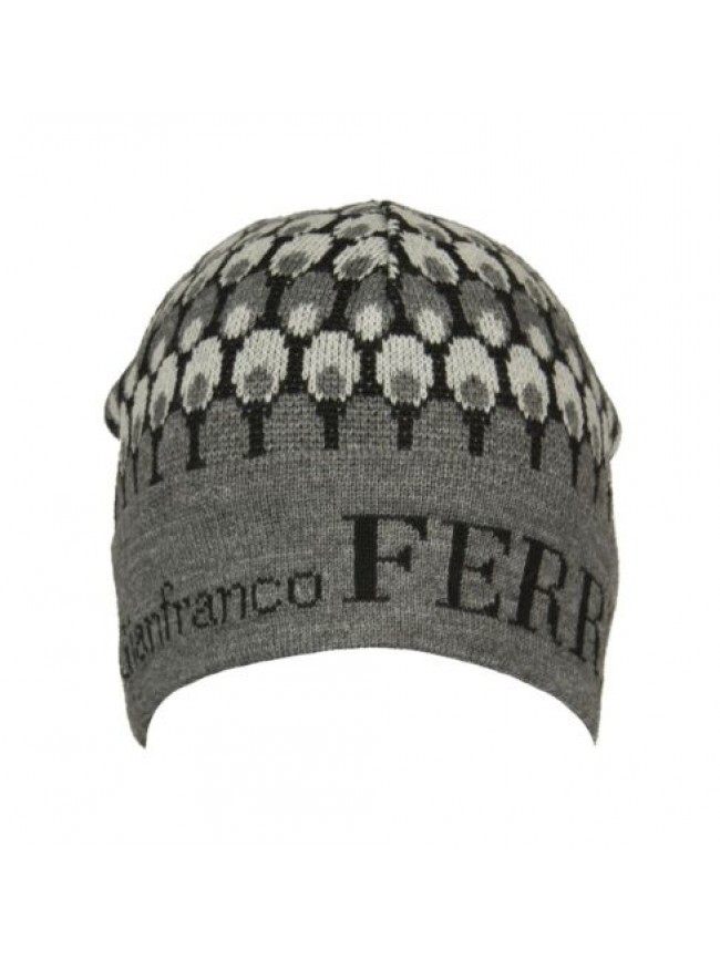 Cappello berretto cuffia con risvolto GF GIANFRANCO FERRE' articolo 01224 Made i