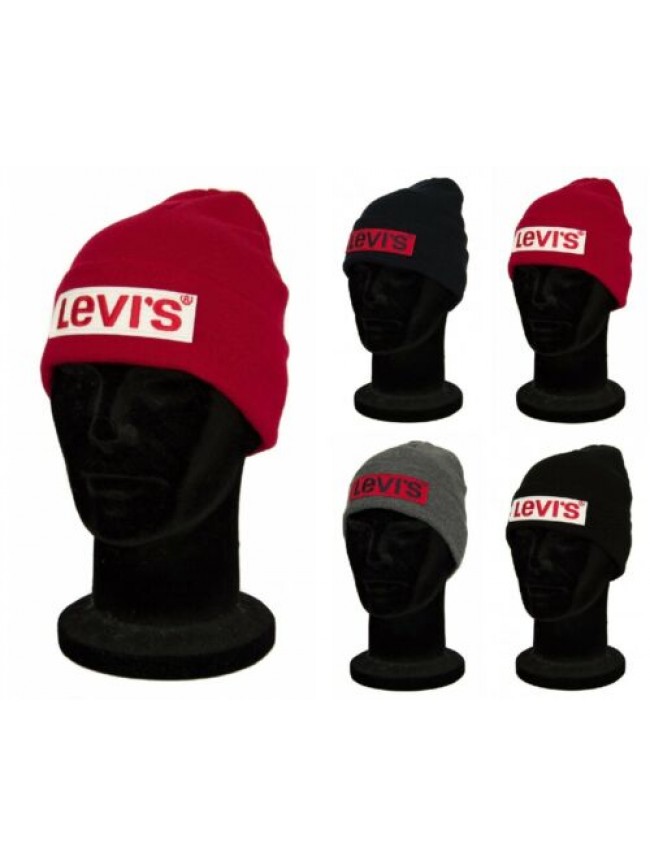 Cappello berretto cuffia uomo cappellino con risvolto LEVI'S articolo 230764 big