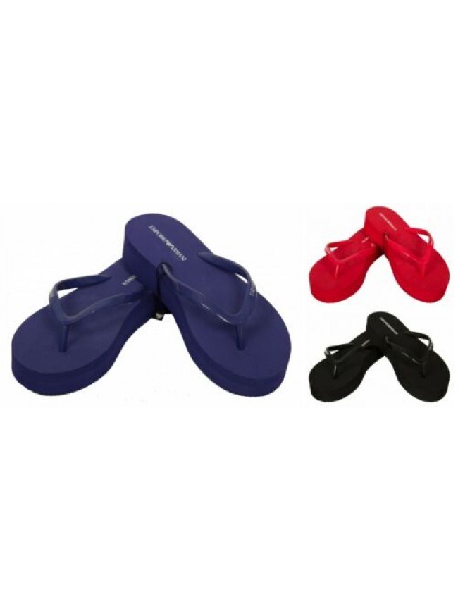 Ciabatta infradito donna mare o piscina pvc swimwear EMPORIO ARMANI articolo X3Q