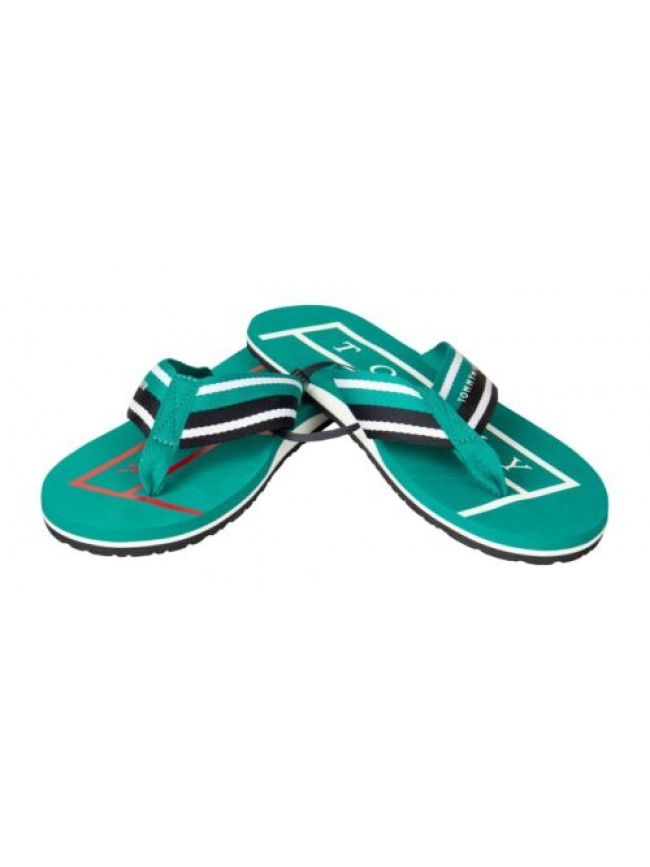 Ciabatta infradito uomo mare o piscina beachwear TOMMY HILFIGER articolo XM0XM02