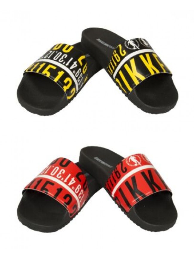 Ciabatte a fascia uomo mare o piscina ciabatta beachwear BIKKEMBERGS articolo VB