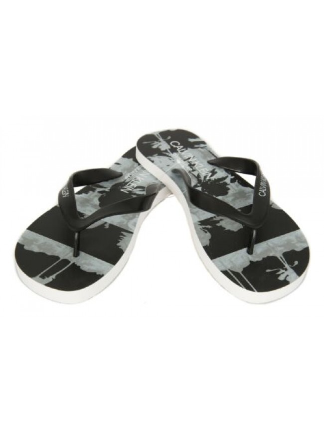 Ciabatte infradito uomo mare piscina beachwear CK CALVIN KLEIN articolo KM0KM003