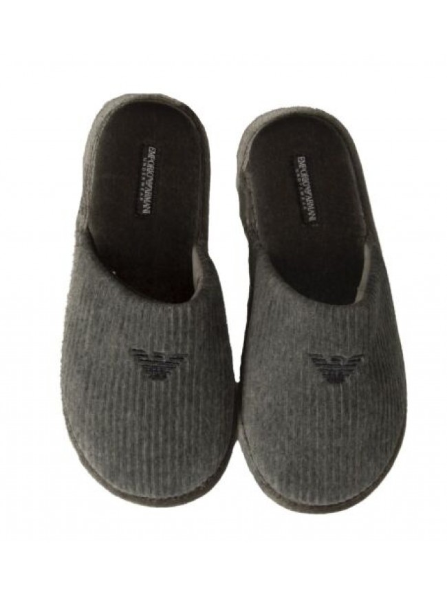 Ciabatte pantofole da casa EMPORIO ARMANI uomo homewear articolo XJPM09 XD340 SL