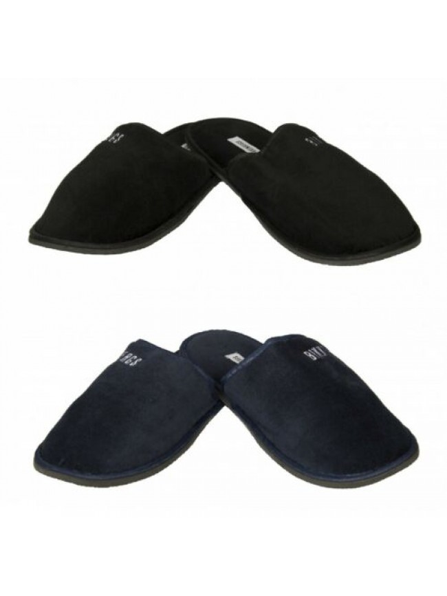 Ciabatte pantofole uomo slippers con pochette BIKKEMBERGS articolo P854 W62