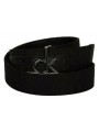 Cintura belt CK CALVIN KLEIN art. KW22AL taglia 80 colore 9B8 NERO BLACK LOG