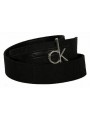 Cintura belt CK CALVIN KLEIN art. KW22AL taglia 85 colore 9B8 NERO BLACK LOG