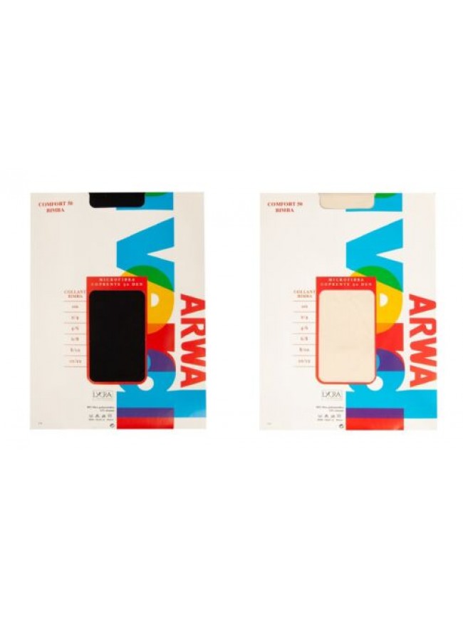 Collant bimba 1 paio di calze bambina femmina in microfibra ARWA articolo COMFOR