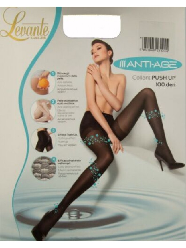 Collant calze donna 100 den 110 dtex push up anti cellulite LEVANTE articolo ANT