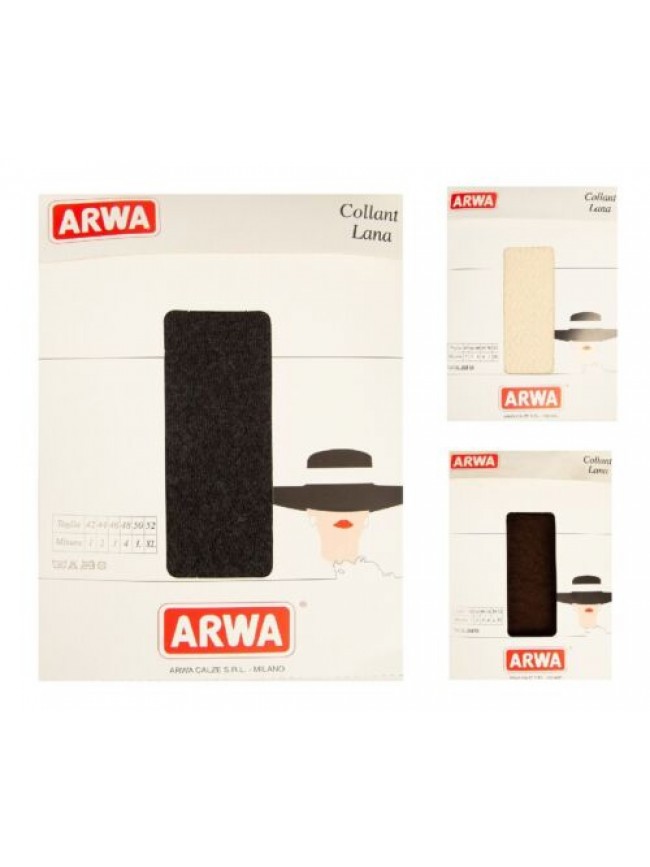 Collant calze donna caldo misto lana ARWA articolo WA3 COLLANT