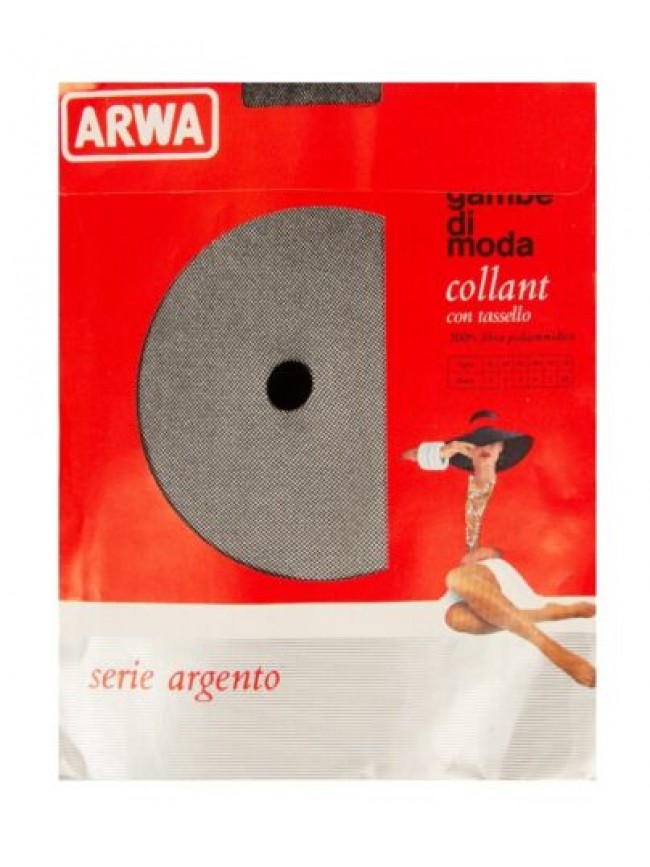 Collant calze donna gambe di moda con tassello ARWA articolo TRP 3 COLLANT