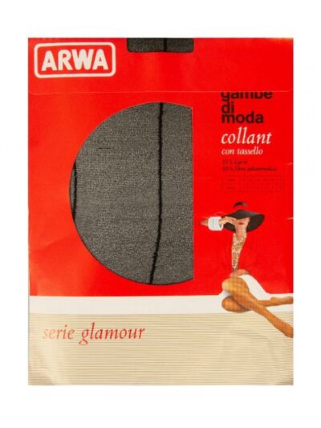 Collant calze donna lavorate gambe di moda serie glamour con tassello ARWA artic