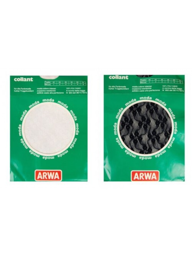 Collant calze donna moda colore intenso massima vestibilità lavorate  ARWA  arti