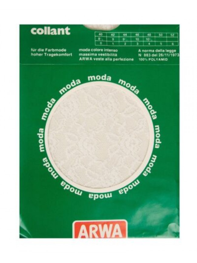 Collant calze donna moda colore intenso massima vestibilità lavorate  ARWA  arti