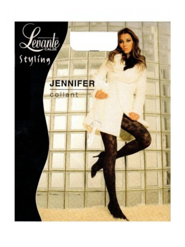 Collant donna LEVANTE lavorato 70 den bordo elastico soft confort punta nuda cuc