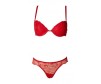 Completo donna JADEA intimo reggiseno imbottito con ferretto slip brasiliana art