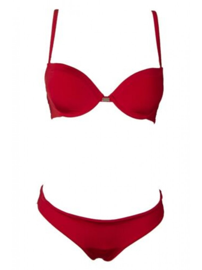 Completo intimo donna reggiseno imbottito con ferretto + brasiliana EMPORIO ARMA