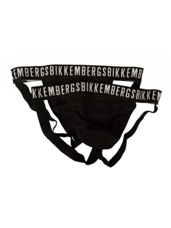 Confezione 2 Jockstrap uomo BIKKEMBERGS sospensorio slip  underwear articolo BKK