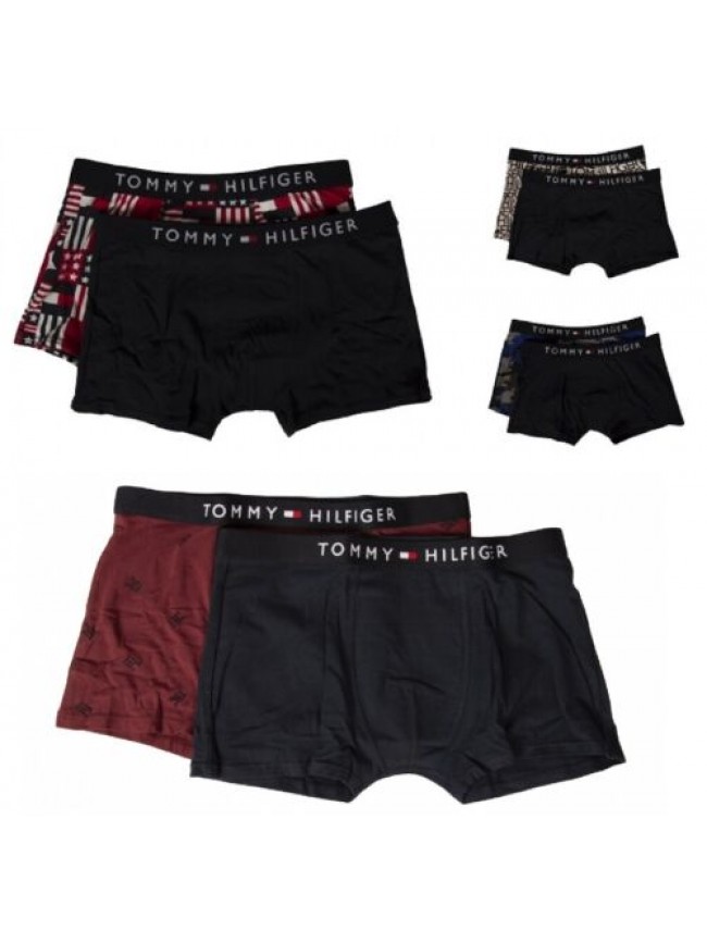 Confezione 2 boxer bimbo maschio ragazzo bipack TH TOMMY HILFIGER articolo UB0UB