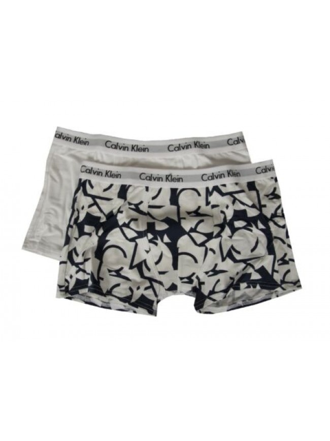 Confezione 2 boxer bimbo maschio ragazzo junior bipack underwear CK CALVIN KLEIN