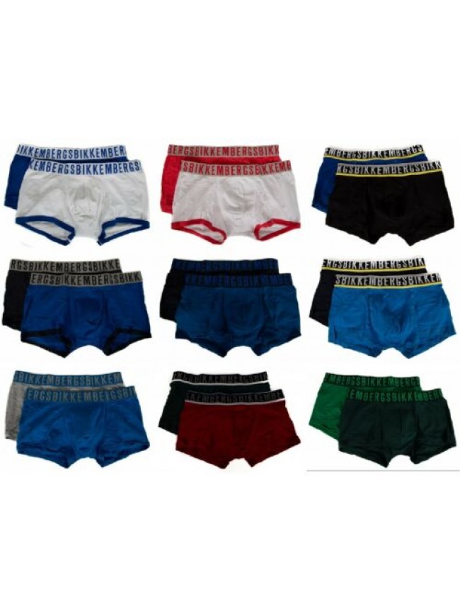 Confezione 2 boxer parigamba uomo bipack BIKKEMBERGS articolo B4B4001