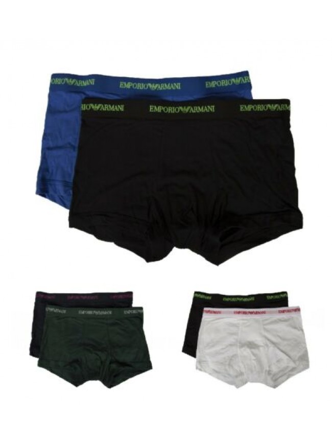 Confezione 2 boxer parigamba uomo bipack EMPORIO ARMANI articolo 111210 4A717