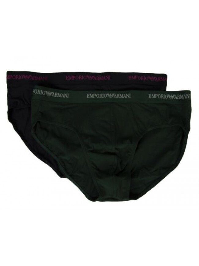 Confezione 2 boxer parigamba uomo bipack EMPORIO ARMANI articolo 111321 4A717