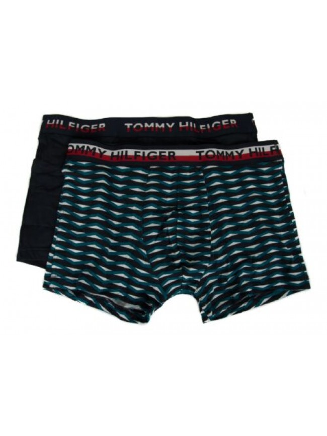 Confezione 2 boxer uomo TH2 TOMMY HILFIGER articolo UM0UM01233 2P TRUNK PRINT