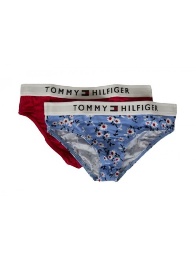 Confezione 2 slip bimba bambina ragazza bipack TOMMY HILFIGER articolo UG0UG0037