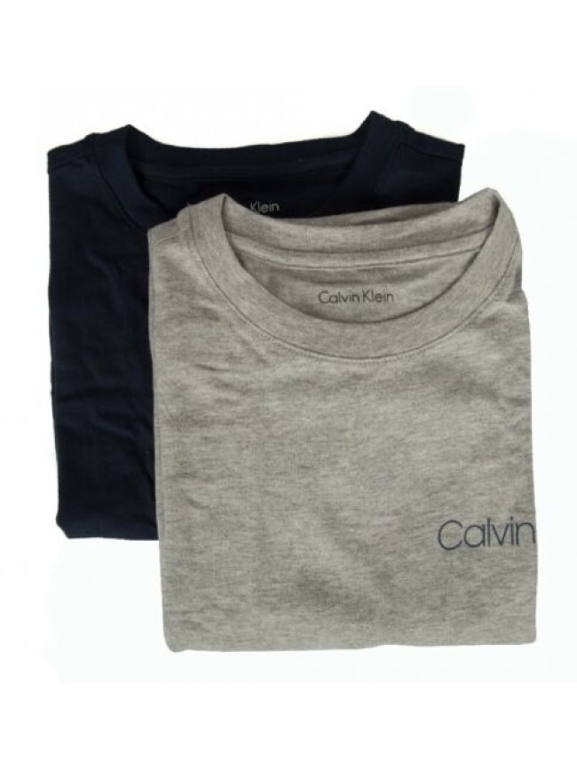 Confezione 2 t-shirt manica corta girocollo bimbo maschio CK CALVIN KLEIN B70B70