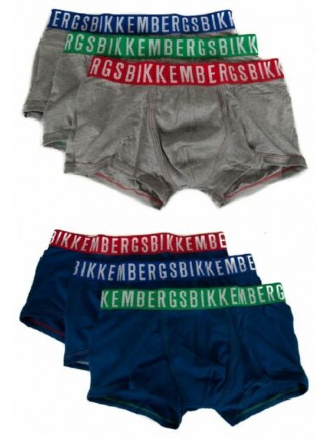 Confezione 3 boxer parigamba uomo BIKKEMBERGS articolo B4B4000