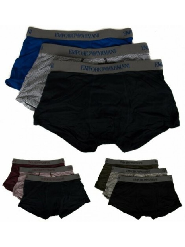 Confezione 3 boxer uomo tripack EMPORIO ARMANI articolo 111625 7A722