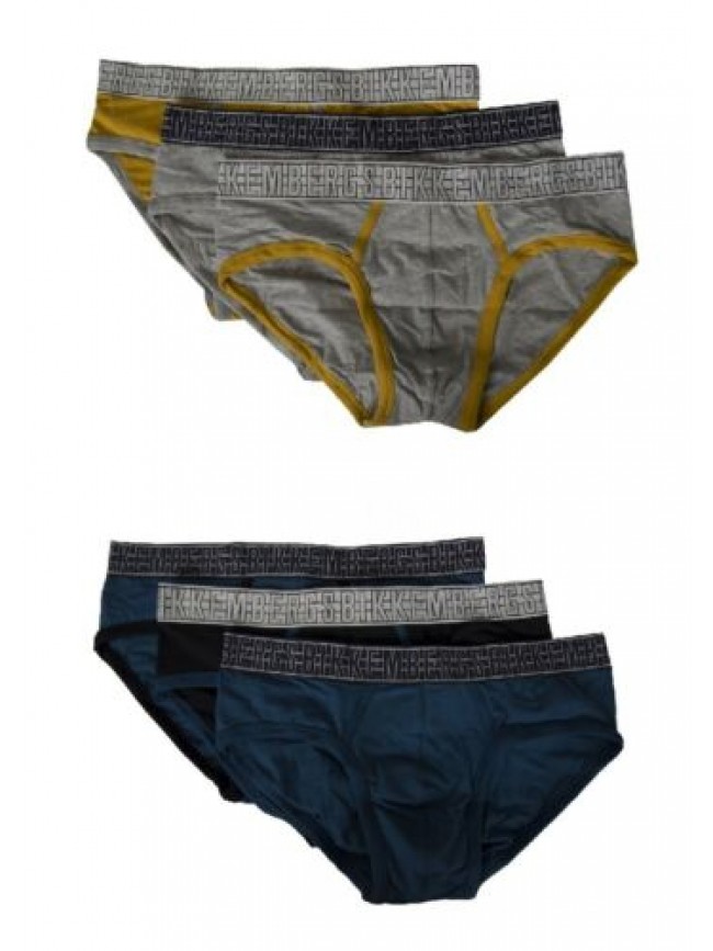 Confezione 3 slip BIKKEMBERGS mutanda uomo tripack  articolo VBKT04994 TRIPACK F