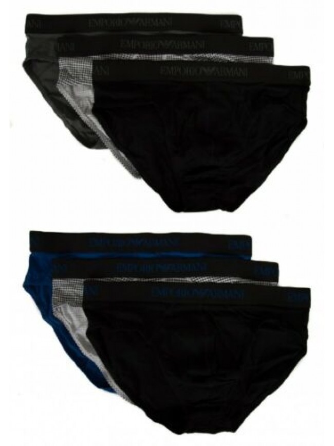 Confezione 3 slip mutanda uomo tripack EMPORIO ARMANI articolo 111624 8A722