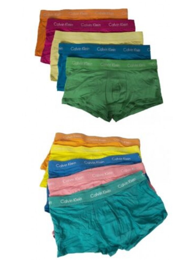 Confezione 5 boxer uomo elastico a vista underwear CK CALVIN KLEIN articolo NB13