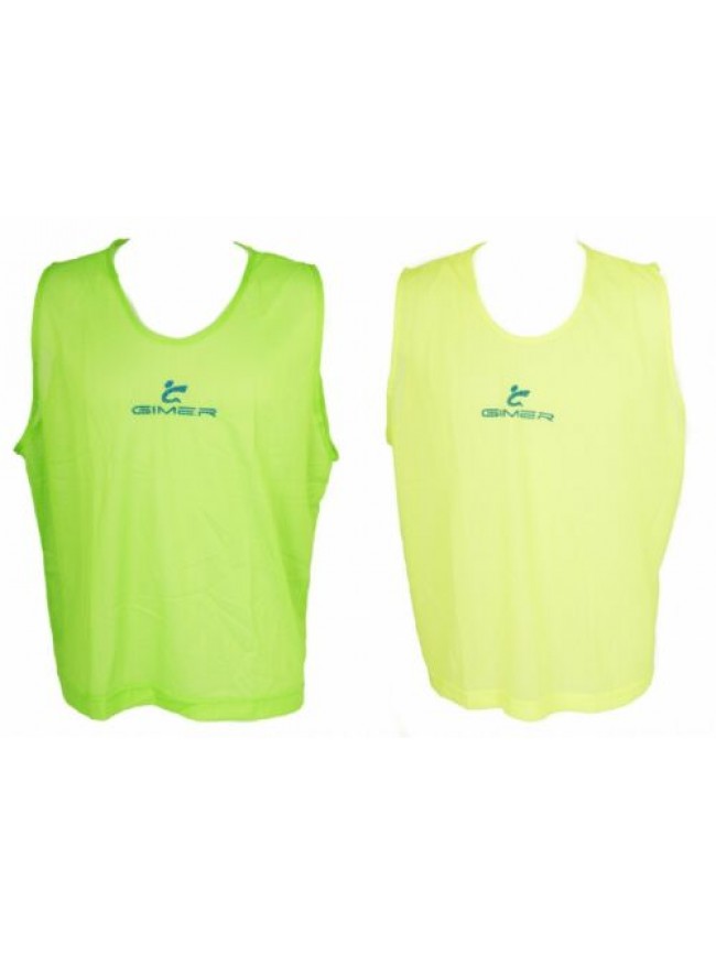 Confezione 5 t-shirt senza maniche smanicato canotta casacca uomo sport GIMER ar