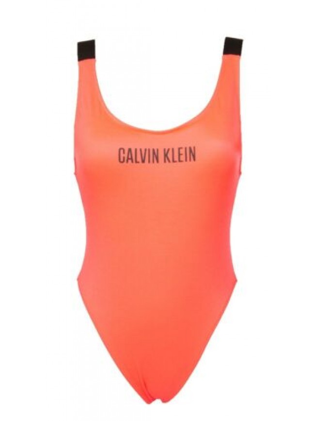 Costume donna CALVIN KLEIN intero mare o piscina con coppe estraibili spalline l