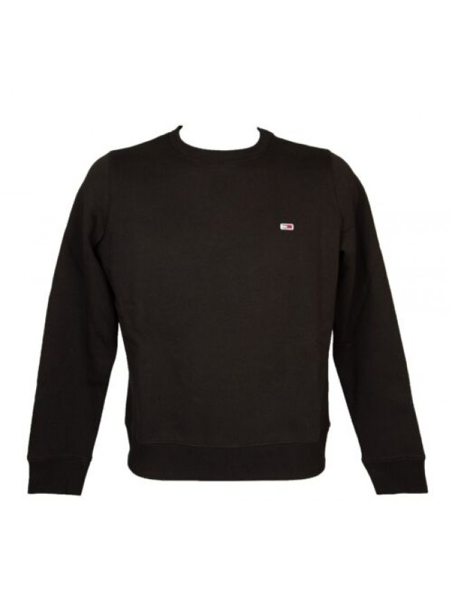 Felpa TOMMY JEANS maglia girocollo felapta con logo ricamato articolo DW0DW09227